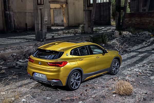 La BMW X2 affiche une allure athlétique