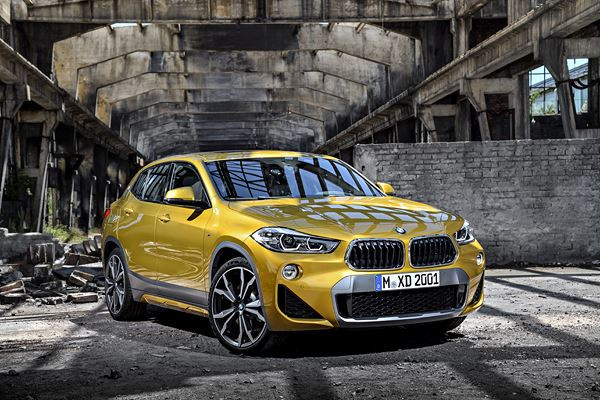 La BMW X2 affiche une allure athlétique