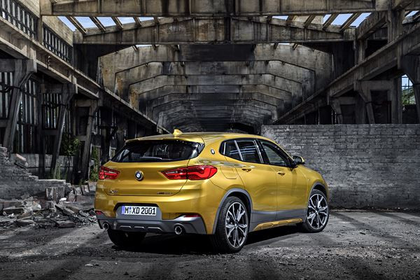 La BMW X2 affiche une allure athlétique