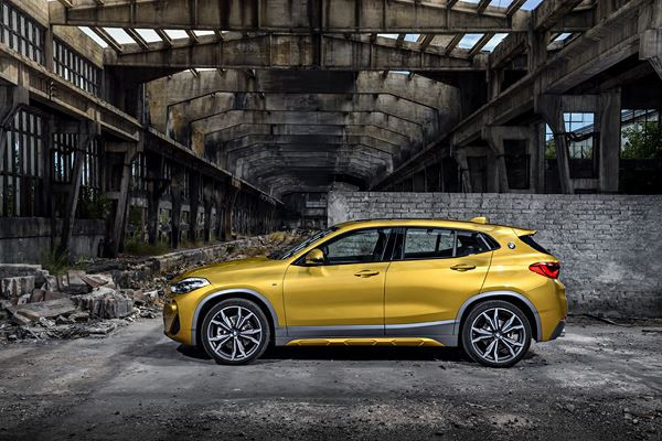La BMW X2 affiche une allure athlétique