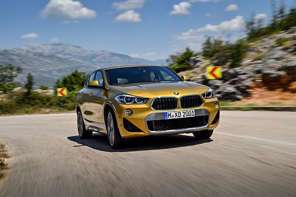 La BMW X2 affiche une allure athlétique