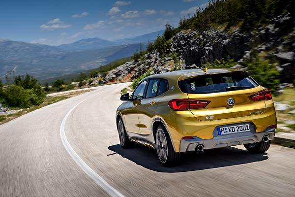 La BMW X2 affiche une allure athlétique