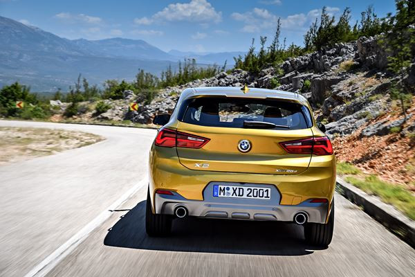 La BMW X2 affiche une allure athlétique