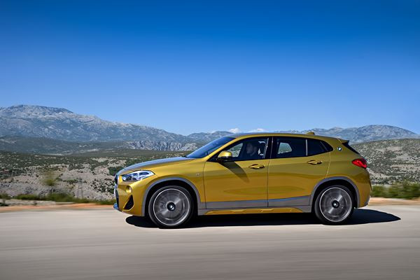 La BMW X2 affiche une allure athlétique