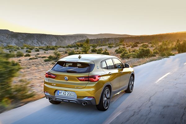 La BMW X2 affiche une allure athlétique