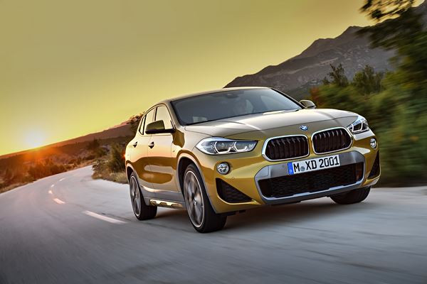 La BMW X2 affiche une allure athlétique