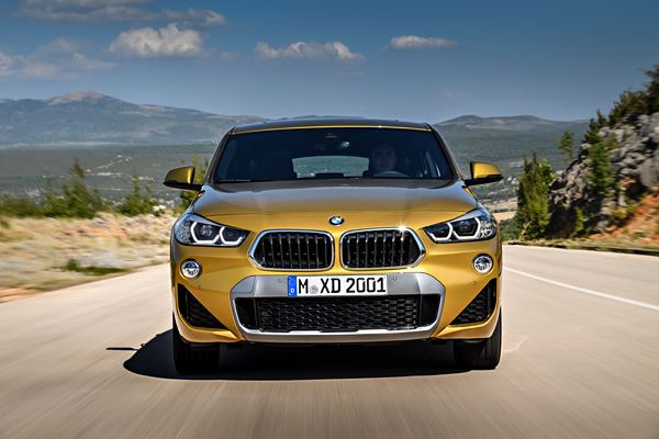 La BMW X2 affiche une allure athlétique