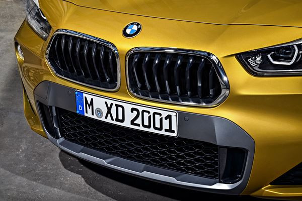 La BMW X2 affiche une allure athlétique