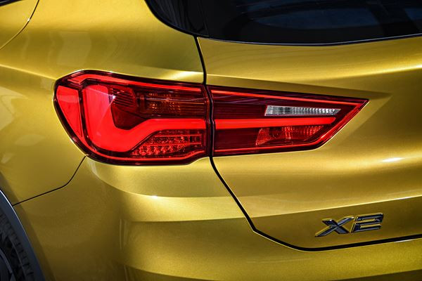 La BMW X2 affiche une allure athlétique