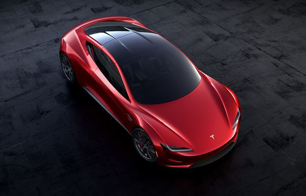 Le Tesla Roadster électrique revendique une autonomie de 1 000 kilomètres