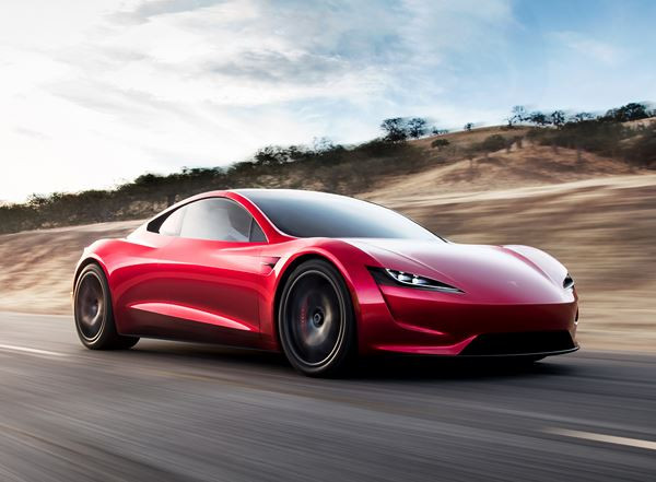 Le Tesla Roadster électrique revendique une autonomie de 1 000 kilomètres