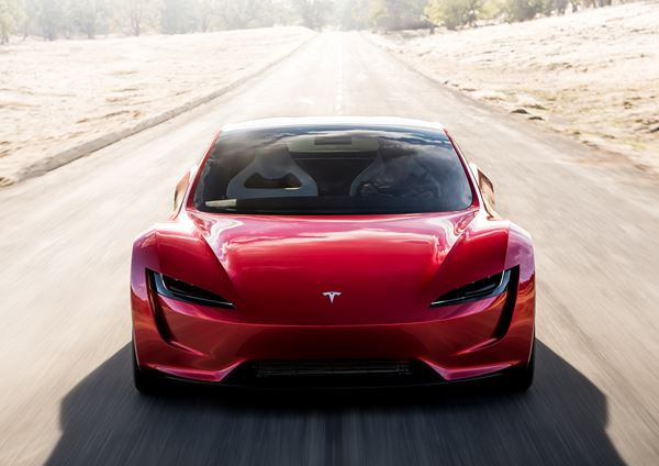 Le Tesla Roadster électrique revendique une autonomie de 1 000 kilomètres
