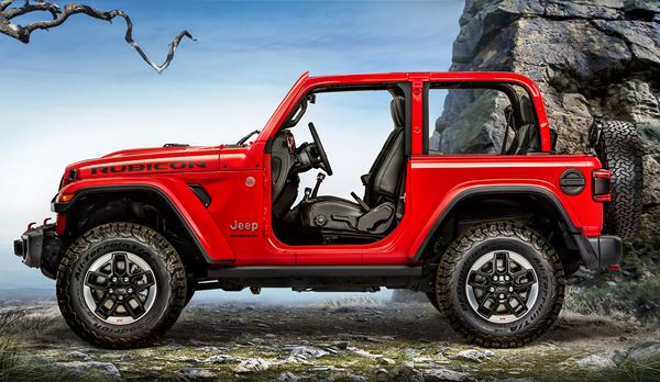 La Jeep Wrangler se singularise par ses capacités tout-terrain