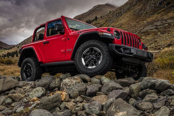 La Jeep Wrangler se singularise par ses capacités tout-terrain
