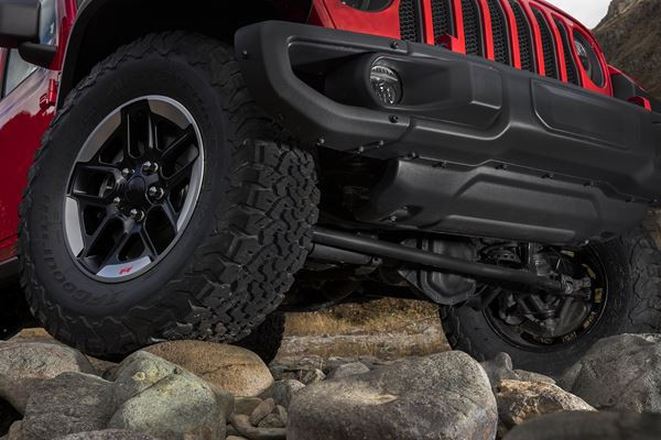 La Jeep Wrangler se singularise par ses capacités tout-terrain