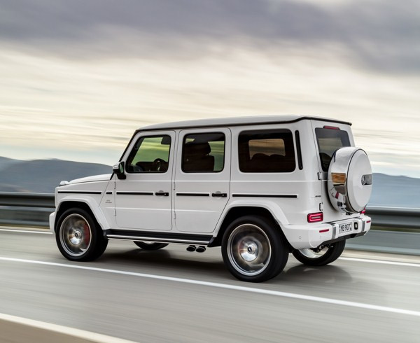Le Mercedes-AMG G 63 embarque un V8 biturbo 4.0 litres de 585 ch