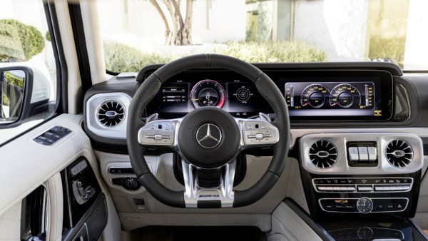 Le Mercedes-AMG G 63 embarque un V8 biturbo 4.0 litres de 585 ch
