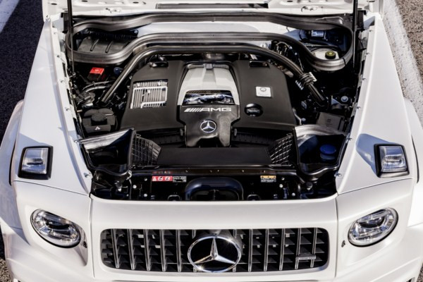 Le Mercedes-AMG G 63 embarque un V8 biturbo 4.0 litres de 585 ch