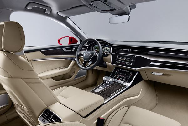 La berline Audi A6 embarque un large éventail de fonctions d’aide à la conduite