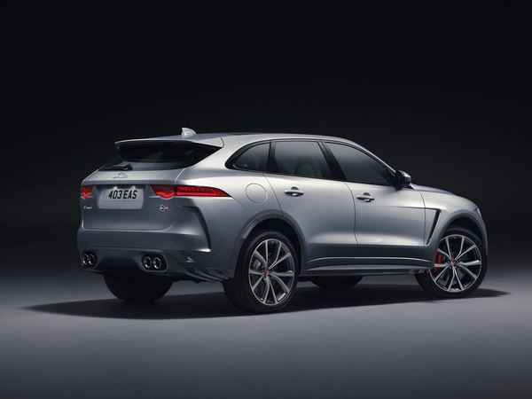 Le SUV Jaguar F-Pace SVR embarque un V8 essence de 5L développant 550 ch