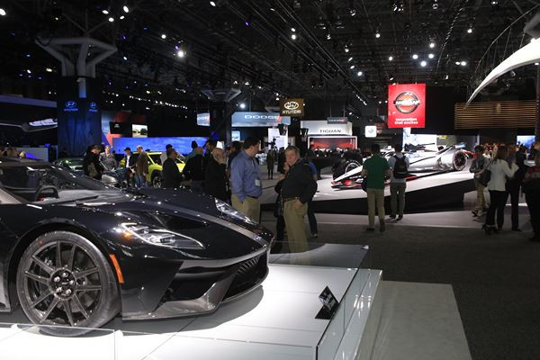 L'édition 2018 du salon de l’automobile de New York ouvre ses portes au public