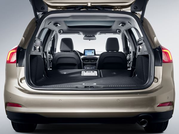 La Ford Focus SW embarque jusqu'à 1 650 litres de chargement
