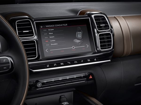 Le SUV Citroën C5 Aircross embarque trois sièges arrière coulissants