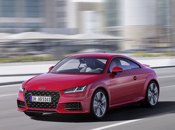 La troisième génération de l'Audi TT s'offre des éléments de design sportif