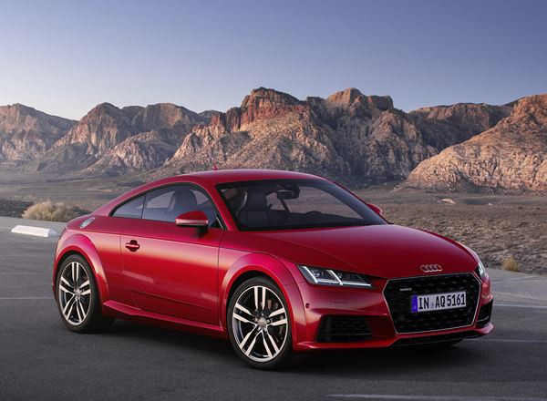La troisième génération de l'Audi TT s'offre des éléments de design sportif