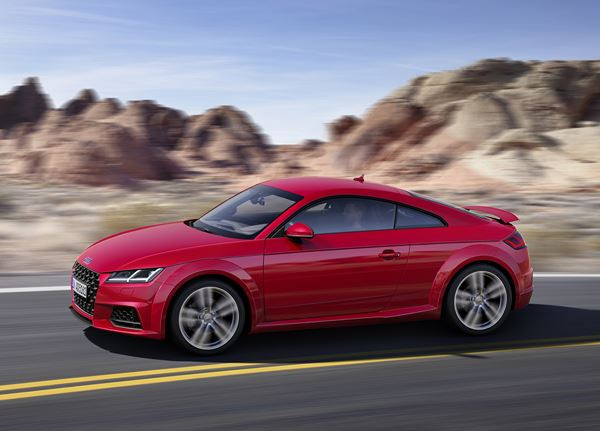 La troisième génération de l'Audi TT s'offre des éléments de design sportif