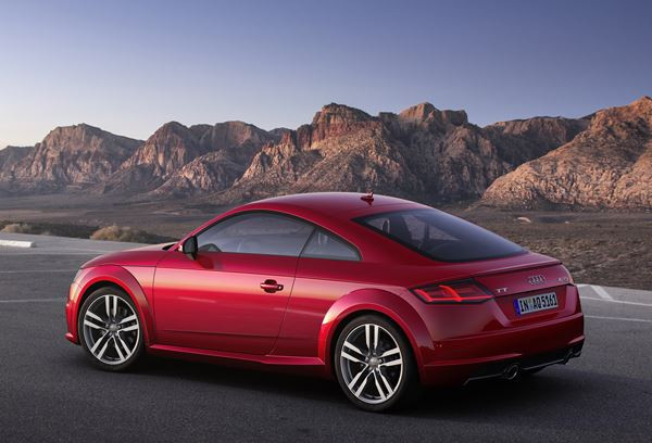 La troisième génération de l'Audi TT s'offre des éléments de design sportif