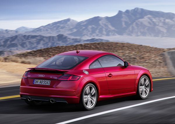 La troisième génération de l'Audi TT s'offre des éléments de design sportif