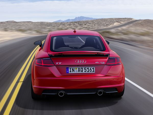 La troisième génération de l'Audi TT s'offre des éléments de design sportif