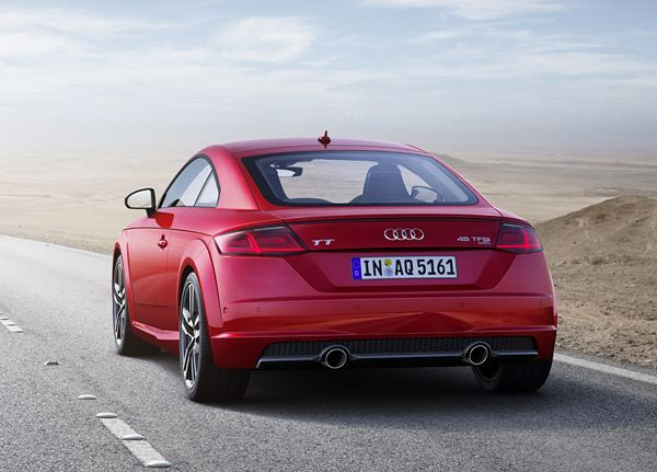 La troisième génération de l'Audi TT s'offre des éléments de design sportif