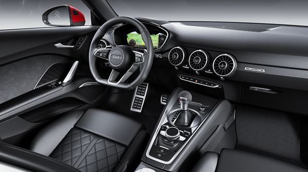 La troisième génération de l'Audi TT s'offre des éléments de design sportif