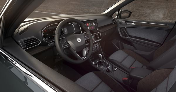 Le grand SUV Seat Tarraco allie position de conduite haute et fonctionnalité
