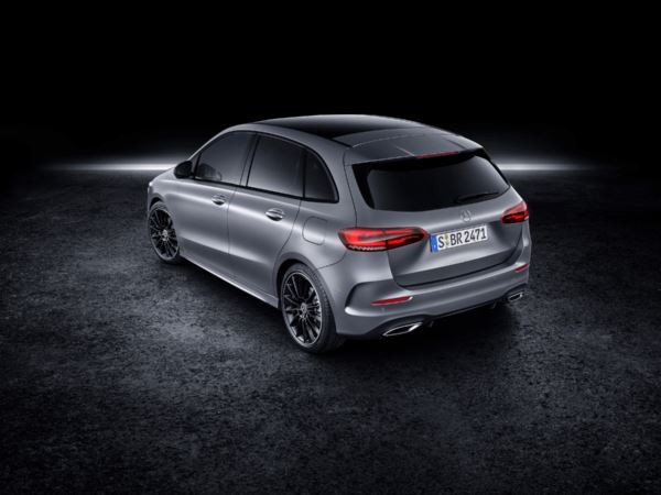 La Mercedes-Benz Classe B arbore une allure dynamique