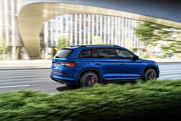 Le Skoda Kodiaq RS diesel débite une puissance de 240 ch