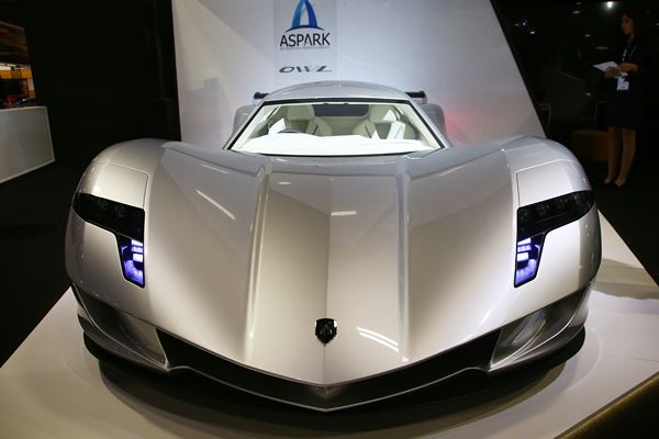 La supercar Aspark OWL électrique pulvérise le zéro à 100 km/h en mois de 2 secondes