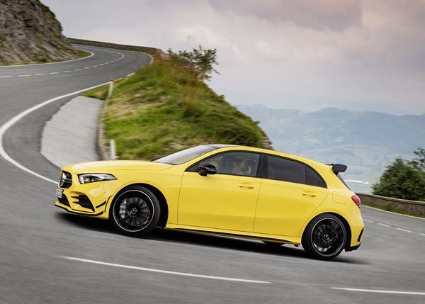 La Mercedes-AMG A 35 4Matic délivre une puissance de 306 ch