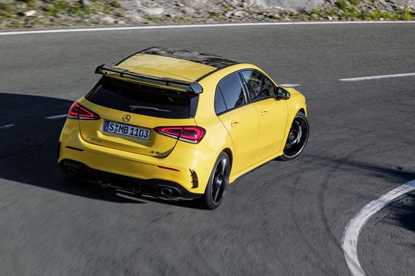 La Mercedes-AMG A 35 4Matic délivre une puissance de 306 ch