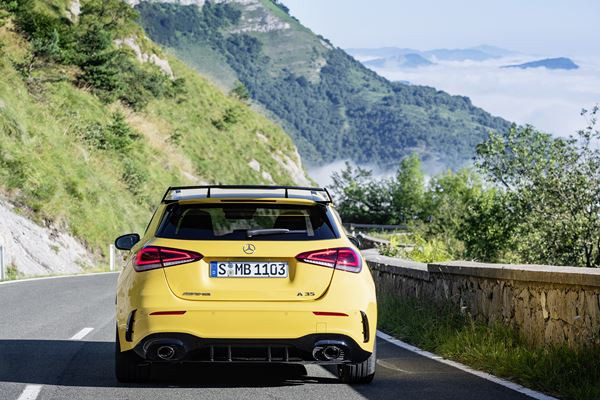 La Mercedes-AMG A 35 4Matic délivre une puissance de 306 ch