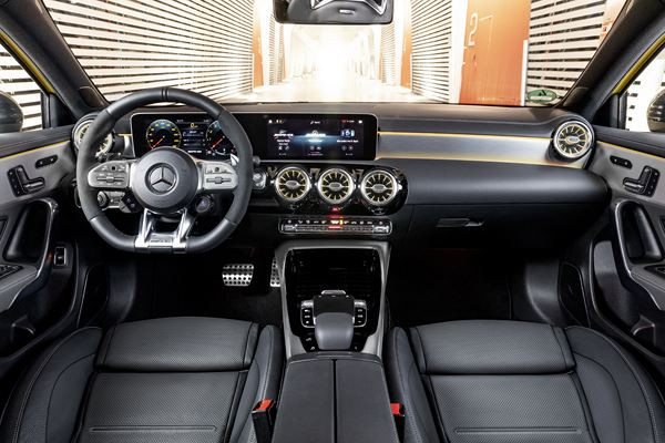 La Mercedes-AMG A 35 4Matic délivre une puissance de 306 ch