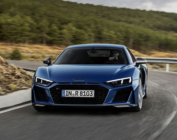 L'Audi R8 Coupé affiche son caractère bouillant