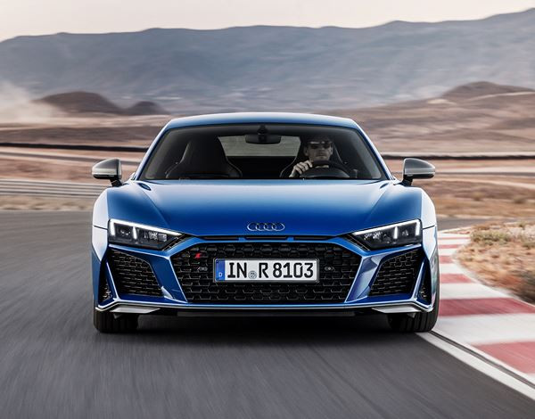 L'Audi R8 Coupé affiche son caractère bouillant