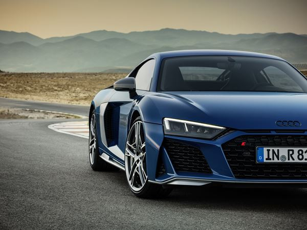 L'Audi R8 Coupé affiche son caractère bouillant