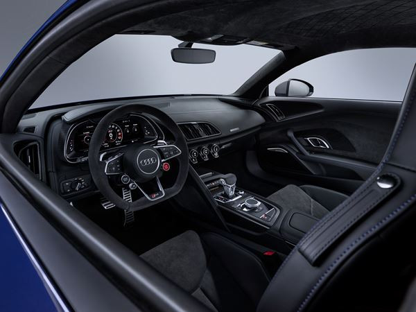 L'Audi R8 Coupé affiche son caractère bouillant
