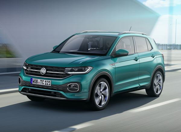 Le SUV urbain polyvalent Volkswagen T-Cross affiche un design charismatique