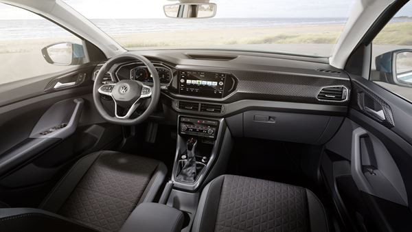 Le SUV urbain polyvalent Volkswagen T-Cross affiche un design charismatique