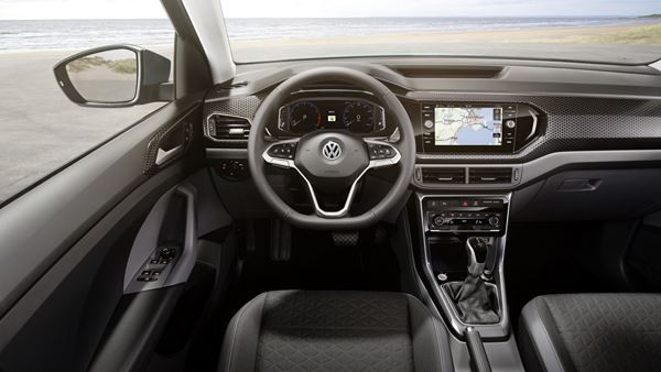 Le SUV urbain polyvalent Volkswagen T-Cross affiche un design charismatique